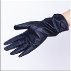 New Women s 100  Genuine Leather Sheepskin Winter Warm Long Gloves