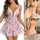 Women s Sexy Lingerie Babydoll Sleepwear Underwear Lace Sheer Nightwear Dress Us