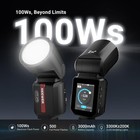 Neewer Z3r-c 100ws 2 4g Ttl Studio Flash Speedlite Compatible With Canon Cameras