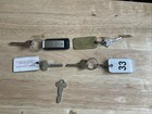 5 Vintage Hotel   Motel Room Keys