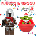10x Custom Star Wars Christmas Minifigures- Vader Palpatine Mandalorian Lego
