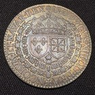 1625 Louis Xiii France Rare Silver C  Malier Du Houssay Jeton Coin 1600s F8196