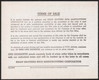 Vintage Receipt Knapp Brothers Shoe Manufacturing Corp Brockton Massachusetts