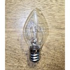 25 Pack C7 Clear Christmas Light Bulbs 7w 130v E12 Candelabra Base 651000