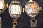 Ladies Gold Filled Wristwatches From 1950 Circa Lot Of 5    f