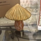 3 Trueliving Golden Mushroom  Garden Decor  Home Decor  Gnome Garden Mushroom