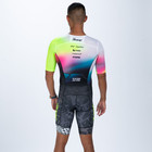 New Team Zoot Men   s Tri Racesuit Nwt Afterglow Quintana Roo Aero Trisuit Xl
