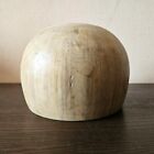 Millinery Hat Block Vintage Wooden Supplies Form Antique Mold Wood