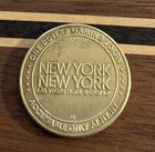 New York New York Casino   Hotel Las Vegas One Dollar Gaming Token Chip Vintage