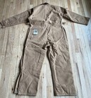 Carhartt Workwear Men s 46 Quilt Lined Duck Coveralls Brown - X01 Brn