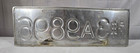 Post Ww2 1950s 60s Japanese Us Forces Military License Plate Original