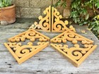 6 Corbels Gingerbread Victorian Porch Trim Wood Vintage