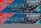 Juicy Jay s Blueberry Flavored Hemp Cigarette Rolling Papers 1 1 4 Size 2 Packs