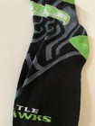 Seattle Seahawks Adult Socks- 1 Pair- Large - Brand New Free Shipping  e6 