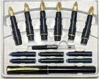 Calligraphy Fountain Pen Set 6 Nibs And 1 Pen 22 Carat Gold Plated Best Quality 