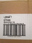 1 2  X 1 4  Drip-lock 2-port Drip Lock Tubing Manifold 67046 Orbit Box Of 10 New