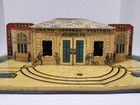 Marx Grand Central Station Tin Litho  2940 1930 s Vintage W wired Lights