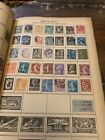 Vintage Around The World Stamp Book  Used Stamp Book Stamp Collection