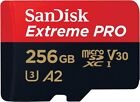 Sandisk Micro Sd Card 128gb 256gb Extreme Pro Ultra Memory Cards Lot 170mb s