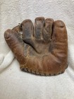 Pre-war Vintage Split-finger Baseball Glove - Tunnel Web  professional Model 