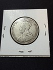 1917 King George Sterling Canada Silver 50 Cents Coin Half Dollar 92  