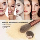 Soft Fluffy Makeup Brush Set Kabuki Blending Tools Foundation Powder Eyeshadow