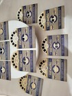 10 Reels Vintage Sawyer s Black View-master Reel Viewer -made In Usa 