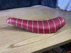 Vintage Persons Red Sparkle Banana Seat W mylar Chrome Strips