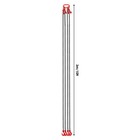 4 Leg Chain Sling 1 4 In 10 Ft Adjustable Lifting Slings W  8 Hooks 6613 Lb Load