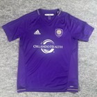 Orlando City Sc Jersey Mens Large Adidas Purple Adizero Soccer Shirt Timbo 19