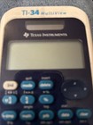 Texas Instruments Ti-34 Multiview Solar Scientific Calculator  No Case