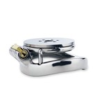 Male Flat Chastity Invert Lock Cage Penis Restraint Device With Metal Tube