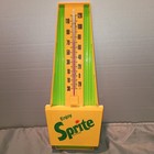 Vintage Enjoy Sprite Wall Thermometer Advertising   Sign Soda Pop - 18x7 Mcm