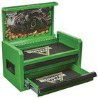 Strongway Monster Jam 2-drawer Mini Toolbox  Steel  Green  5-lb  Drawer Capacity