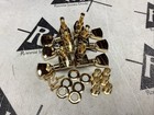 Grover Locking Roto-grip Tuners Tuning Tulip Keys Gold 3x3 502g