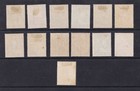 British Virgin Islands 1938 Chalk Faced Paper Set Sg110 121 Mh Cv   278 5