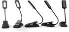 Led Book Light W flexible Clip 3 Modes Usb Rechargeable Lamps For Book Reading