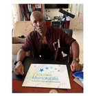 Didier Drogba Signed Chelsea Football Photo  Knee Slide Celebration