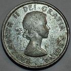 1963 Canada Silver Dollar  1 Coin
