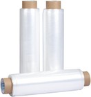 18  X 1500  80 Gauge 4 Rolls Pallet Wrap  Stretch Film Hand Shrink Wrap 1500ft