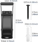 Can Crusher Wall Mounted Aluminum Can Crusher 16oz 12oz 8oz Heavy Duty Black