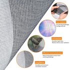 36  X 100  Black Fiberglass Window Screen Roll Durable Mesh Diy Repair