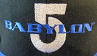 Warner Bros  babylon 5  Logo W  Blue Brim Cap Hat  Unused Fan Club 1997
