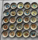 1976 Coca Cola State Events   Fairs Bottle Cap  color Comp Set 50 W  Saver Sheet