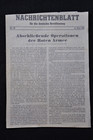 Original Wwii Red Army Leaflet Berlin May 1945 Last Operations Kurland Rare