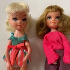 1967 Tiny Teens Uneeda Vintage 5  Doll Lot Of 3 Hong Kong