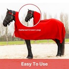Resistance Long Lasting   Warm Soft Fleece Square Cooler For Horse