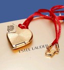 Estee Lauder Beautiful Heart Pendant Love Solid Perfume Necklace See Description