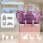 Travel Duffle Bag For Women  10 63 X 21 65 X 7 09 Inches  A-violet Purple