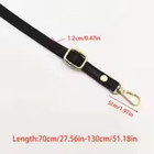 Pu Leather Handbag Strap Adjustable Replacement Shoulder Bag Handle 51 Inch